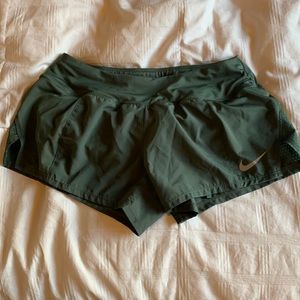 COPY - Green Nike running shorts